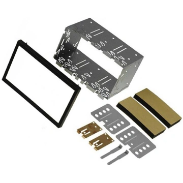 Universal mounting half frame; 2 DIN; Citroën,Ford