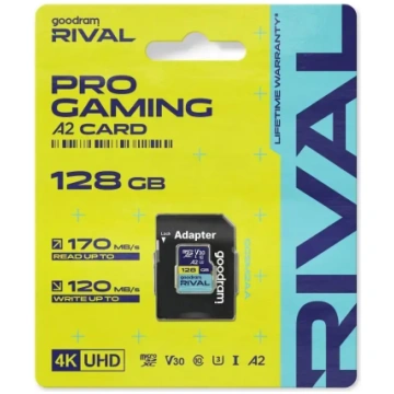 GOODRAM RIVAL microSD microSD 128GB 100MB/s Class 