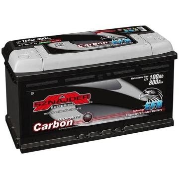 Auto akumulators 12 V / 100 AH / 800 A EN SZNAJDER