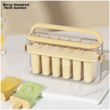 Baicaoyuan Ice Cube Mold, Flip Ice Tray, Ice Maker