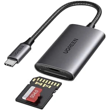UGREEN USB C 312MB/S Card Reader SD Micro SD Card 