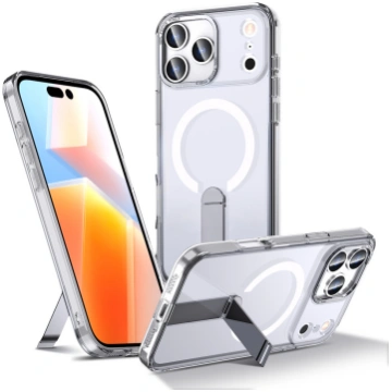 Hybrid Armor X iPhone 17 Pro vāciņš ar statīvu un 