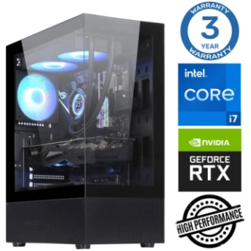 INTOP i7-12700F 16GB 250SSD M.2 NVME RTX5060Ti 8GB