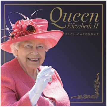 Queen Elizabeth Ii Square Wall Calendar Bookshop
