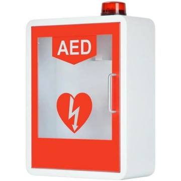 AED defibrilatora glabāšanas skapis, pie sienas mo