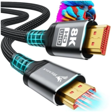 HDMI 2.1 8K 4K 144Hz 120Hz UHD eARC VRR HDR 48Gbps