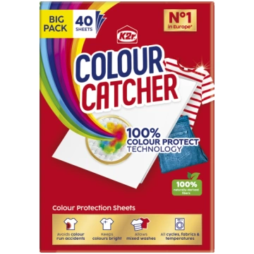 Veļas salvetes K2R Colour Catcher, 40gab