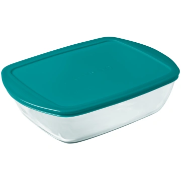Cepšanas forma ar vāku Pyrex Cook & Store, caurspī