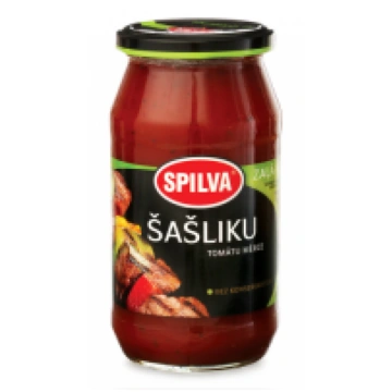 ŠAŠLIKU tomātu mērce Spilva Latvija 530g(1/6) Nav 