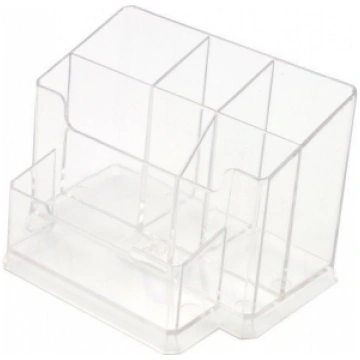 Zīmuļu turetājs Forpus, transparent, empty, sectio