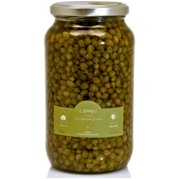 Pantellerijas Kaperi Extra Virgin Olīveļļā 950g Go