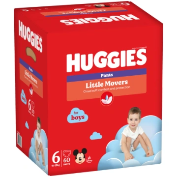 Autiņbiksītes - apakšbiksītes Huggies, 6 izmērs, 1