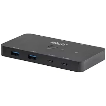 Club3D VIDEO SWITCH KVM USB-C TO HDMI/DUAL CSV-251