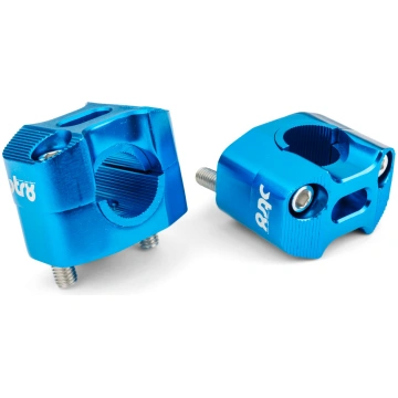 Handlebar Clamps 22 - 28mm blue STR8 STR-009.02/BL