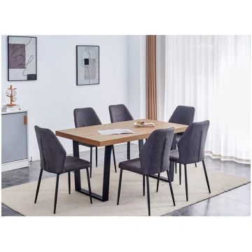 Austin Dining Set - Oak Effect Heat Resistant Tabl