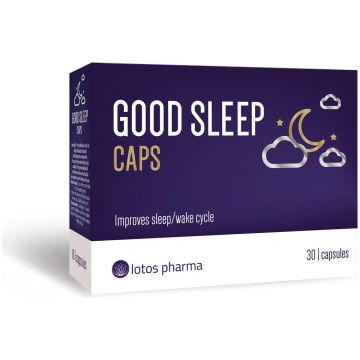 GOOD SLEEP CAPS, 30 kapsulas Lotos Pharma