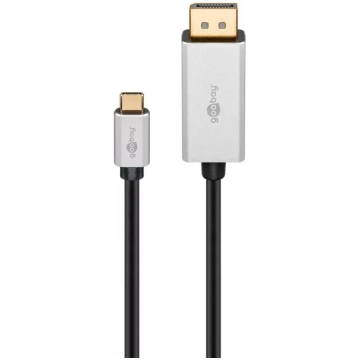 Goobay USB-C uz DisplayPort adaptera kabelis 2 m U