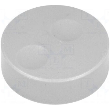 Knob | without pointer | plastic | Øshaft: 6mm | Ø