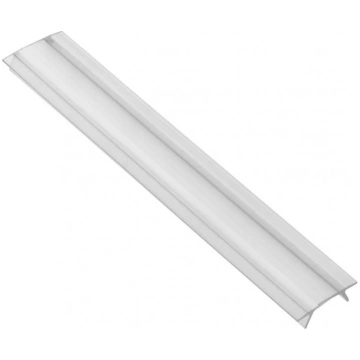 Caurspīdīgs LED profila GLAX Mini pārsegs, 2 m, PA