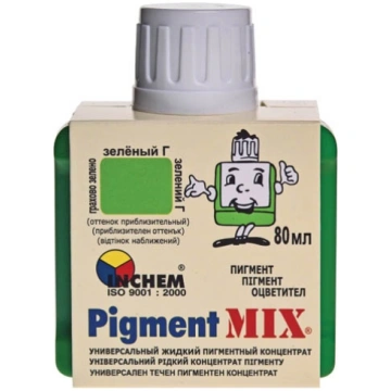 Pigments Inchem Pigmentmix, piparmētra (mint) krās