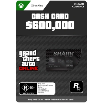Bull Shark Card GTA Online (Xbox One) Microsoft