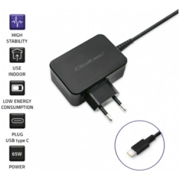 Qoltec ® Qoltec Charger | 65W | 5-20V | 3-3.25A | 