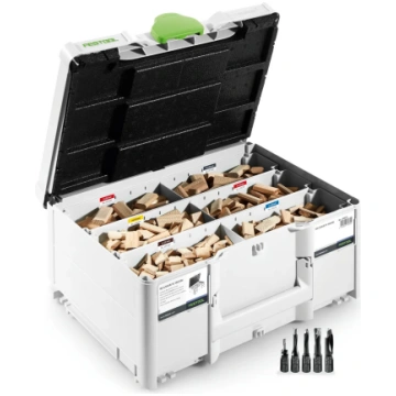 Festool DOMINO dižskābarža tapu sortiments DS 4/5/