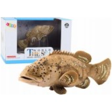 LEAN Toys Figurine Fish Sailor Goliath Gray 11 cm 