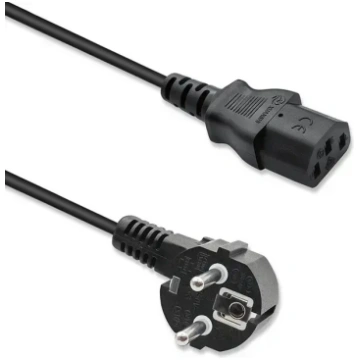 Qoltec strāvas kabelis IEC C13/SCHUKO | 3x0.75mm² 