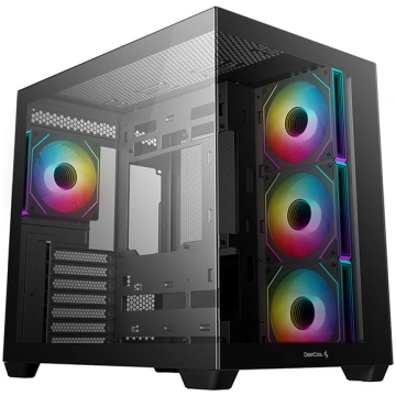 Deepcool CG530 4F, Black, Mid Tower (R-CG530-BKADA