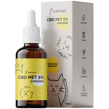 Papildbarība dzīvniekiem – Cure Point, CBD PET 5 %