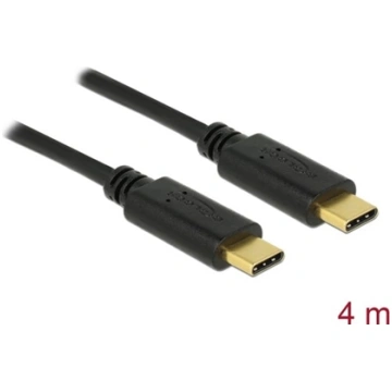 Delock USB 2.0 cable Type-C to Type-C 4 m 3 A 8386