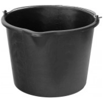 Plastmasas spainis 12L ar snīpi, melns 603724
