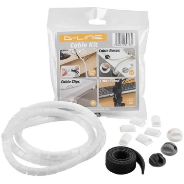 D-LINE Cable Management Kit, White EU/CKITW