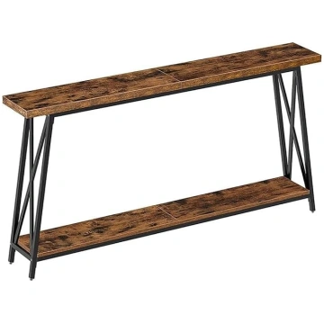 Wooden Console Tables, Console Table with 2 Open S