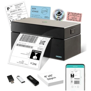 ORGBRO Bluetooth uzlīmju printeris Z1 Plus DHL The