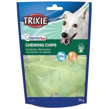 Trixie Denta Fun Chewing Chips With Spirulina Alga