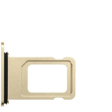 OEM SIM card holder for iPhone XR, gold 5901737995