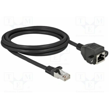 Extender Ethernet; S/FTP; Cat 6a; RJ45 socket,RJ45