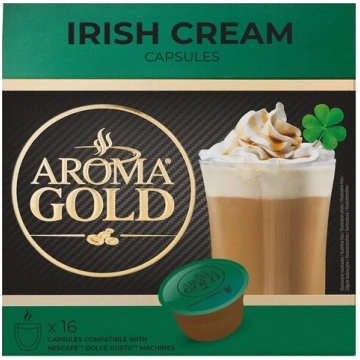Kafijas kapsulas Aroma Gold Irish Cream, 16 kaps
