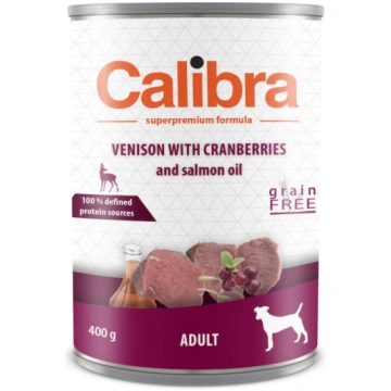 Calibra Dog - Konservēta Barība Suņiem (Briedis, D