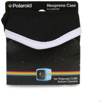 Accessories, POLAROID, CUBE NEOPRENE POUCH BLACK, 