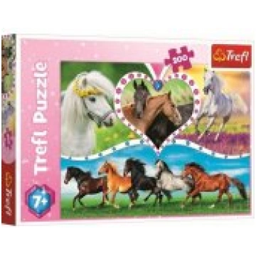 Trefl Trefl Puzzle 200el Beautiful horses 13248 Tr