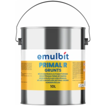 Bitumena grunts Emulbit Primal R, 10L/kanna, gab