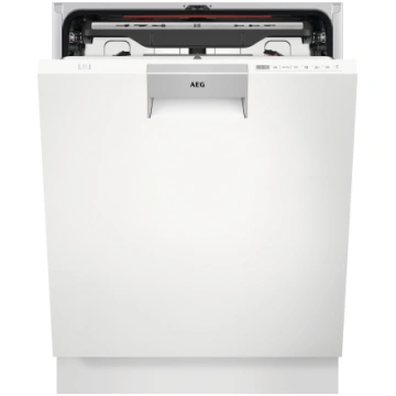 AEG FBB84707PW 8000 Series Dishwasher, White (FBB8