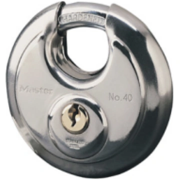 40EURD | Marine padlock - Stainless Steel Round Bo