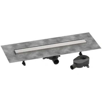 Hansgrohe RainDrain Go - Dušas rene 70 cm ar obous