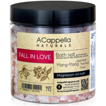 Vannas sāls Acappella Fall In Love, 600 g