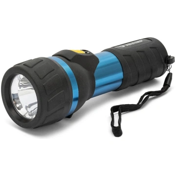 IMPULSE: 3W 2D LED torch, made of aluminum and rub