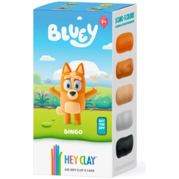 Plastic mass Hey Clay Bluey Bingo TM TOYS